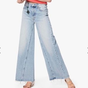 MOTHER the enchanter wide leg denim
